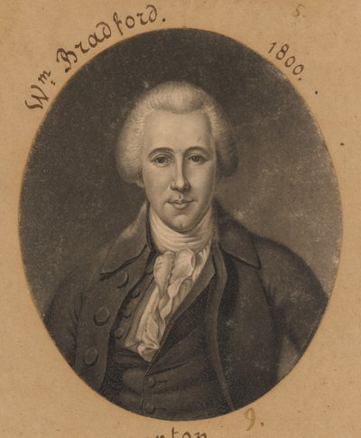 William Bradford, Jr. alkotó: Charles Balthazar Julien Févret de Saint-Mémin