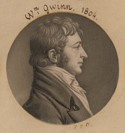 William Gwynn alkotó: Charles Balthazar Julien Févret de Saint-Mémin
