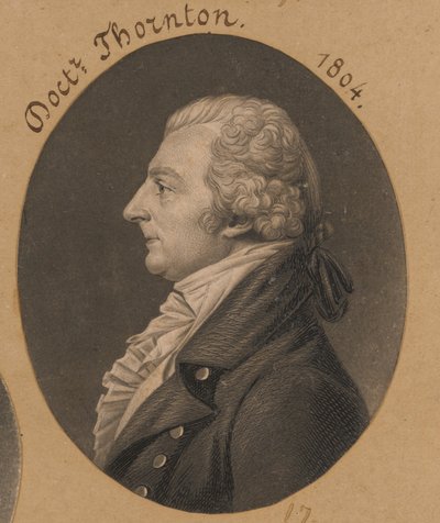 William Thornton alkotó: Charles Balthazar Julien Févret de Saint-Mémin