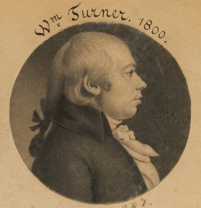 William Turner alkotó: Charles Balthazar Julien Févret de Saint-Mémin