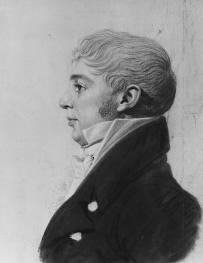 Rider Sándor, 1808-9. alkotó: Charles Balthazar Julien Févret de Saint Mémin