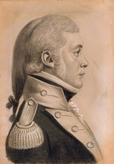 Dyer Sharp Wynkoop, 1800. alkotó: Charles Balthazar Julien Févret de Saint Mémin