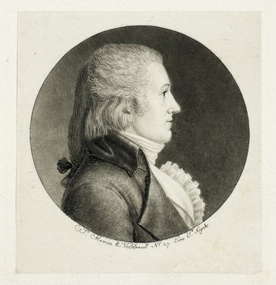 Profilportré, Blake alkotó: Charles Balthazar Julien Févret de Saint Mémin