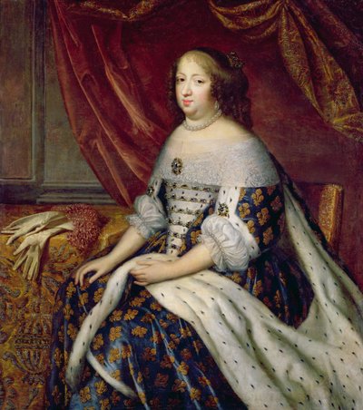 Ausztria Anna (1601-66) francia királynő portréja alkotó: Charles Beaubrun