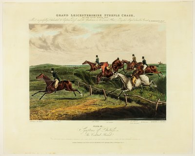 A szorongás tünetei, a The Grand Steeplechase Over Leicestershire című filmből alkotó: Charles Bentley