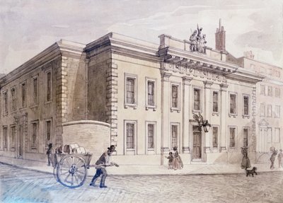 Páncélosok és Brazierek új csarnoka, 1850 (toll, tinta és WC papíron) alkotó: Charles Bigot