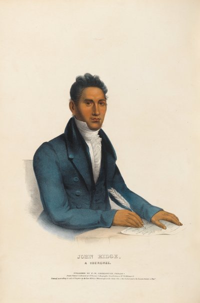John Ridge - egy cseroki alkotó: Charles Bird King