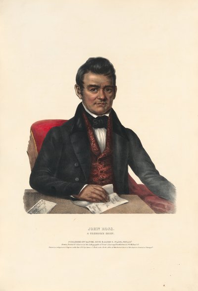 John Ross - cseroki törzsfőnök alkotó: Charles Bird King