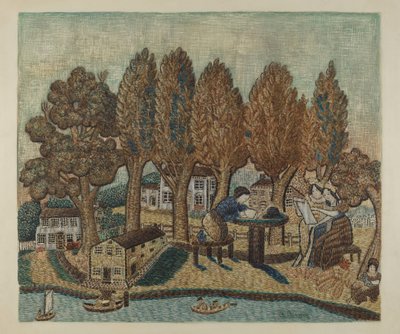 Mintavevő, c. 1940. alkotó: Charles Bowman