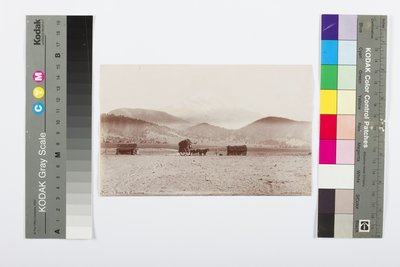 Mountainous Vista, Sacromonte, 1900 körül (albumnyomat) alkotó: Charles Burlingame Waite