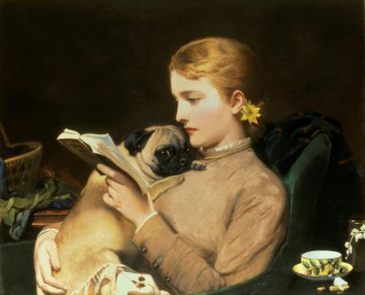 Szőke és barna alkotó: Charles Burton Barber