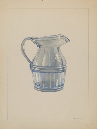 Krémes kancsó alkotó: Charles Caseau