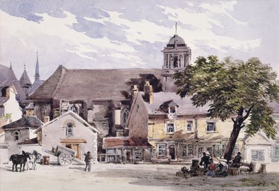 A Postaház Amboise-ban alkotó: Charles Claude Pyne