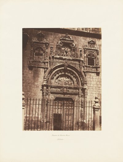 Szent Kereszt Kapu, Toledo alkotó: Charles Clifford