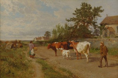 Piacra megy, 1895 alkotó: Charles Collins