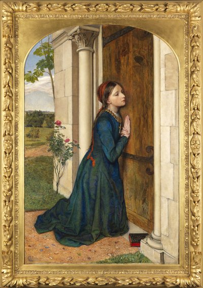 Magyar Szent Erzsébet jámbor gyermekkora, 1852 alkotó: Charles Collins
