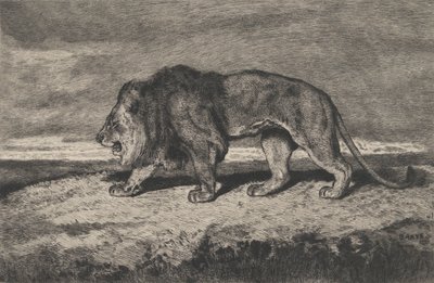 Oroszlánjárás, 1866-1897. alkotó: Charles Courtry