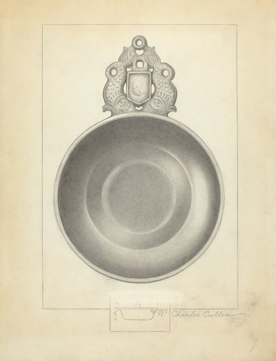 Pewter Porringer alkotó: Charles Cullen