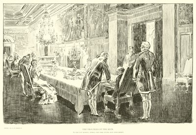 Illusztráció: A társadalmi létra alkotó: Charles Dana Gibson