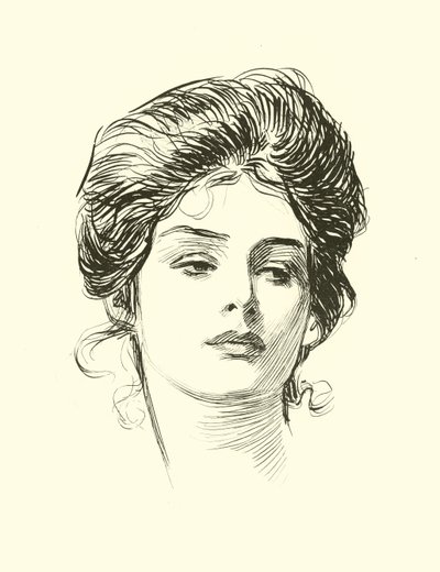 Illusztráció: A társadalmi létra alkotó: Charles Dana Gibson