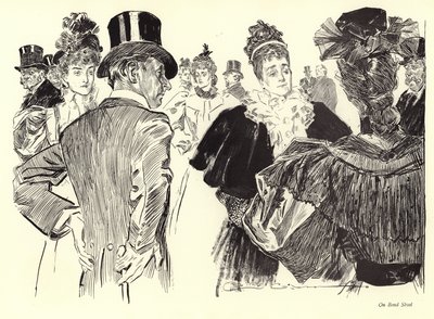 A Bond Streeten alkotó: Charles Dana Gibson