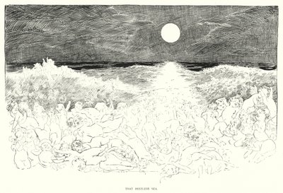 Az a nyugtalan tenger (litho) alkotó: Charles Dana Gibson
