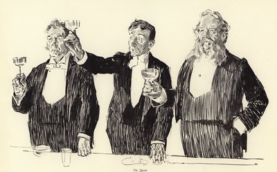 A királynő, a királyi pirítós alkotó: Charles Dana Gibson