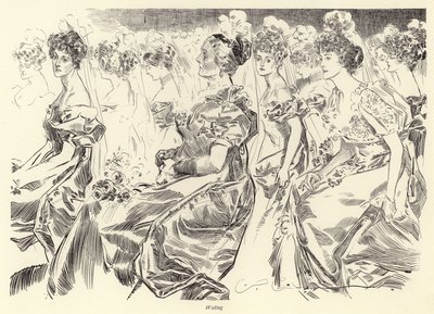 Szalonra várok alkotó: Charles Dana Gibson