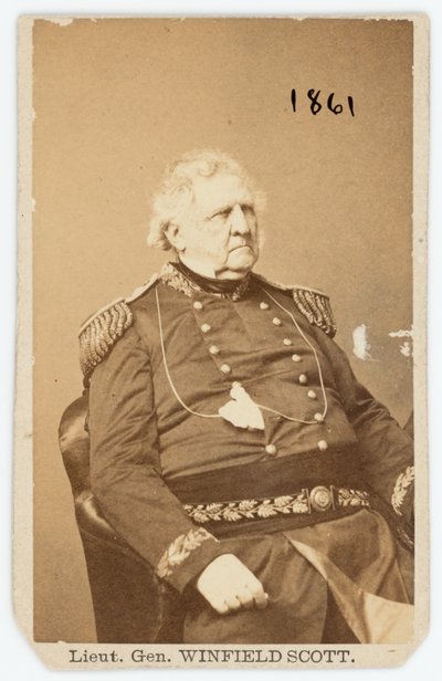 Winfield Scott tábornok alkotó: Charles DeForest Fredricks