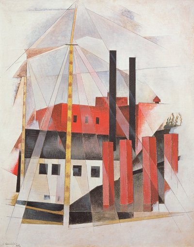 Piano Movers Holiday, 1919 alkotó: Charles Demuth