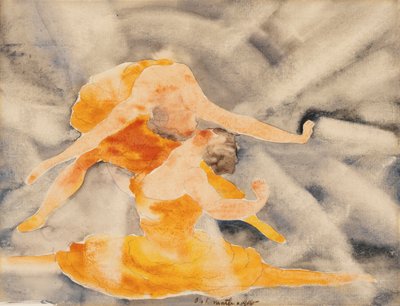 Két női akrobata alkotó: Charles Demuth