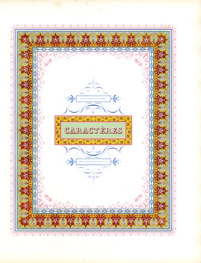 Magnificent Chromolithographic Frame (nyomtatás) alkotó: Charles Derriey