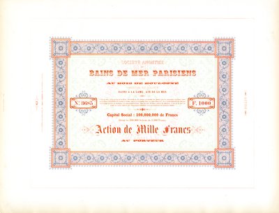 "Párizsi tengeri fürdők" (nyomtatás) alkotó: Charles Derriey