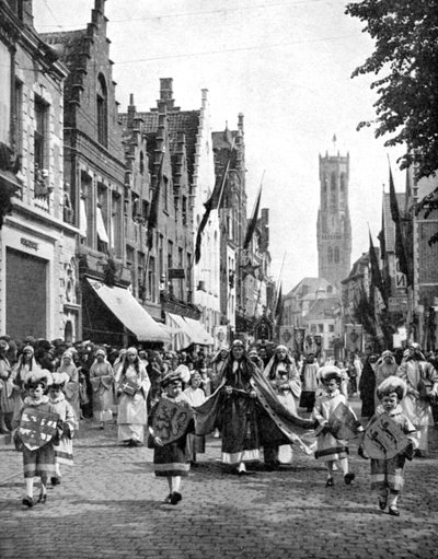 Krisztus Szent Vére Fesztivál, Brugge, Belgium, 1936 alkotó: Charles E. Brown