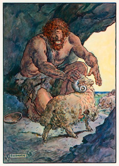 "Hogy van ez, te, aki a nyáj vezetője vagy" (színes litográfia) alkotó: Charles Edmund (after) Brock