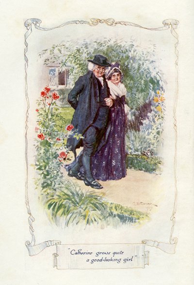 Catherine nagyon jól néz ki, 1907 (illusztráció) alkotó: Charles Edmund Brock