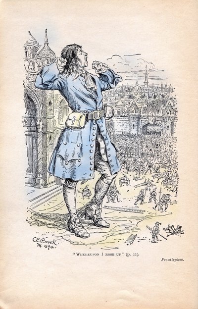 Gulliver ébredése, Lilliputiak alkotó: Charles Edmund Brock