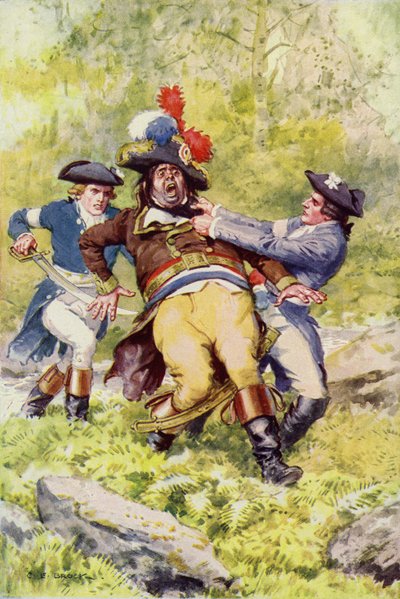 Hector ujjai a nyakkendőjébe csavarodtak ... alkotó: Charles Edmund Brock