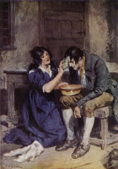 Illusztráció: The Broad Highway a Romance of Kent alkotó: Charles Edmund Brock
