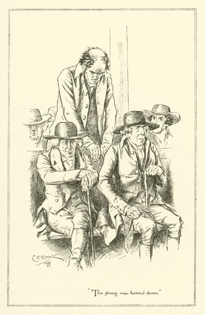 Illusztráció Charles Lamb Elia esszéihez (metszet) alkotó: Charles Edmund Brock