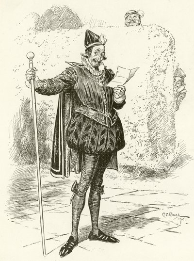 Malvolio alkotó: Charles Edmund Brock