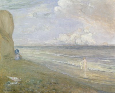 Cliffs, Dieppe alkotó: Charles Edward Conder