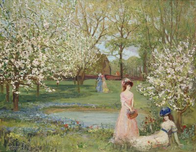 A Howe tavasszal alkotó: Charles Edward Conder