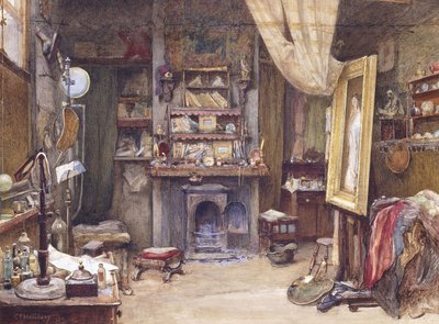 A Művész Stúdiója, 1885 alkotó: Charles Edward Holloway