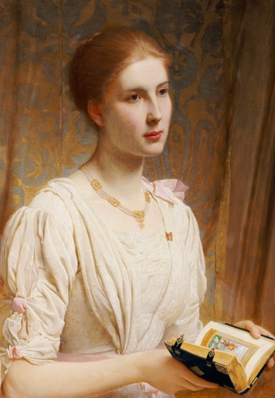 Helen Lindsay kisasszony portréja alkotó: Charles Edward Perugini