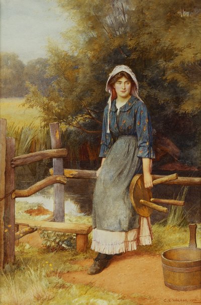 A tejeslány alkotó: Charles Edward Wilson