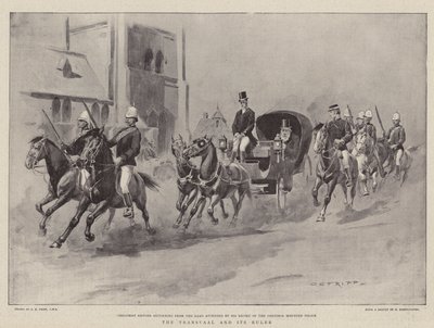 A Transvaal és uralkodója alkotó: Charles Edwin Fripp
