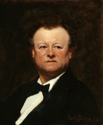 Jean-François Berthelier portréja 1830-1888, 1877. alkotó: Charles Emile Auguste Carolus Duran