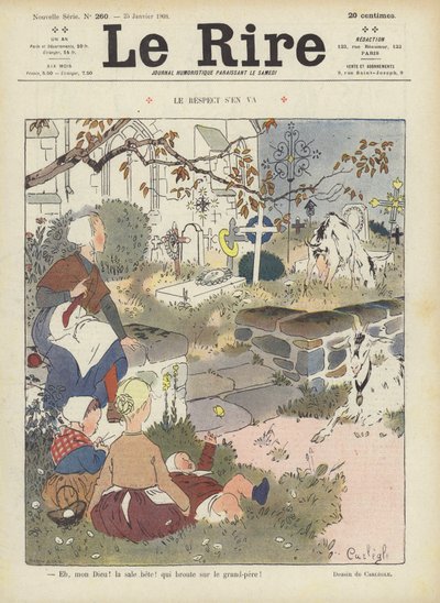 Illusztráció Le Rire alkotó: Charles Emile Egli