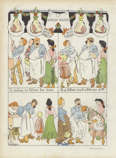 Illusztráció Le Rire alkotó: Charles Emile Egli